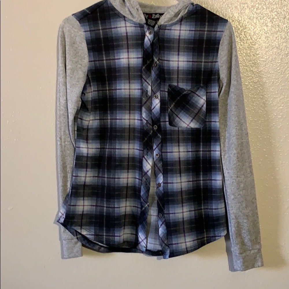 Flannel button up